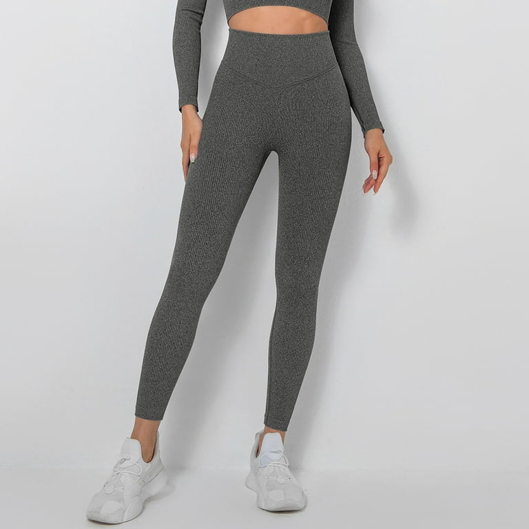 Fashion Pants! Velvety Super Soft Lightweight Leggings For Women Sports  Running Fitness Yoga Pants M Dark Gray