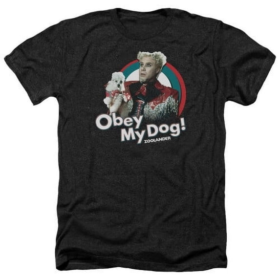 Fashion Parody-Inspired Shirt with Funny Dog Command Graphic, S-3XL