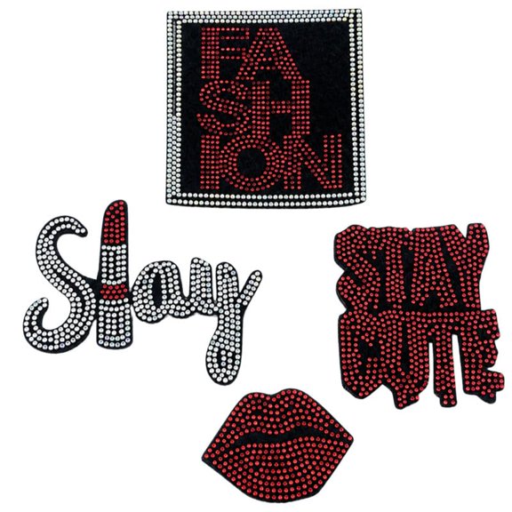 Fashion Patch Set, 4 Count