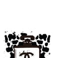 thumbnail image 1 of Fashion Perfume Bottle, Canvas Animal Print - 14"X14" Artwork - Multi-Color 14 x 14, 1 of 5