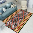 thumbnail image 1 of Fashion Persian Carpet Retro Geometry Design Living Room Bedroom Hall Vintage 3D Ethnic Bedside Rug Antislip Mat Floor Mat Rug, 1 of 5