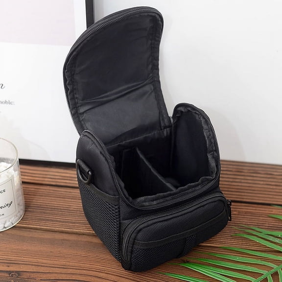 Fashion Personality Portable Lightweight Camera Bag,Black
