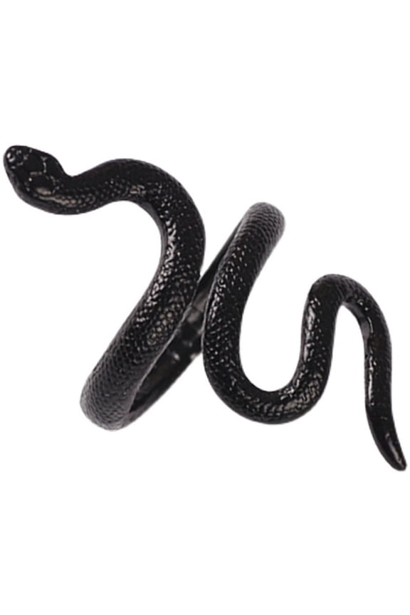 Fashion, Personalized And Exaggerated Spirit Snake Ring Snake-shaped Punk Nightclub Ring