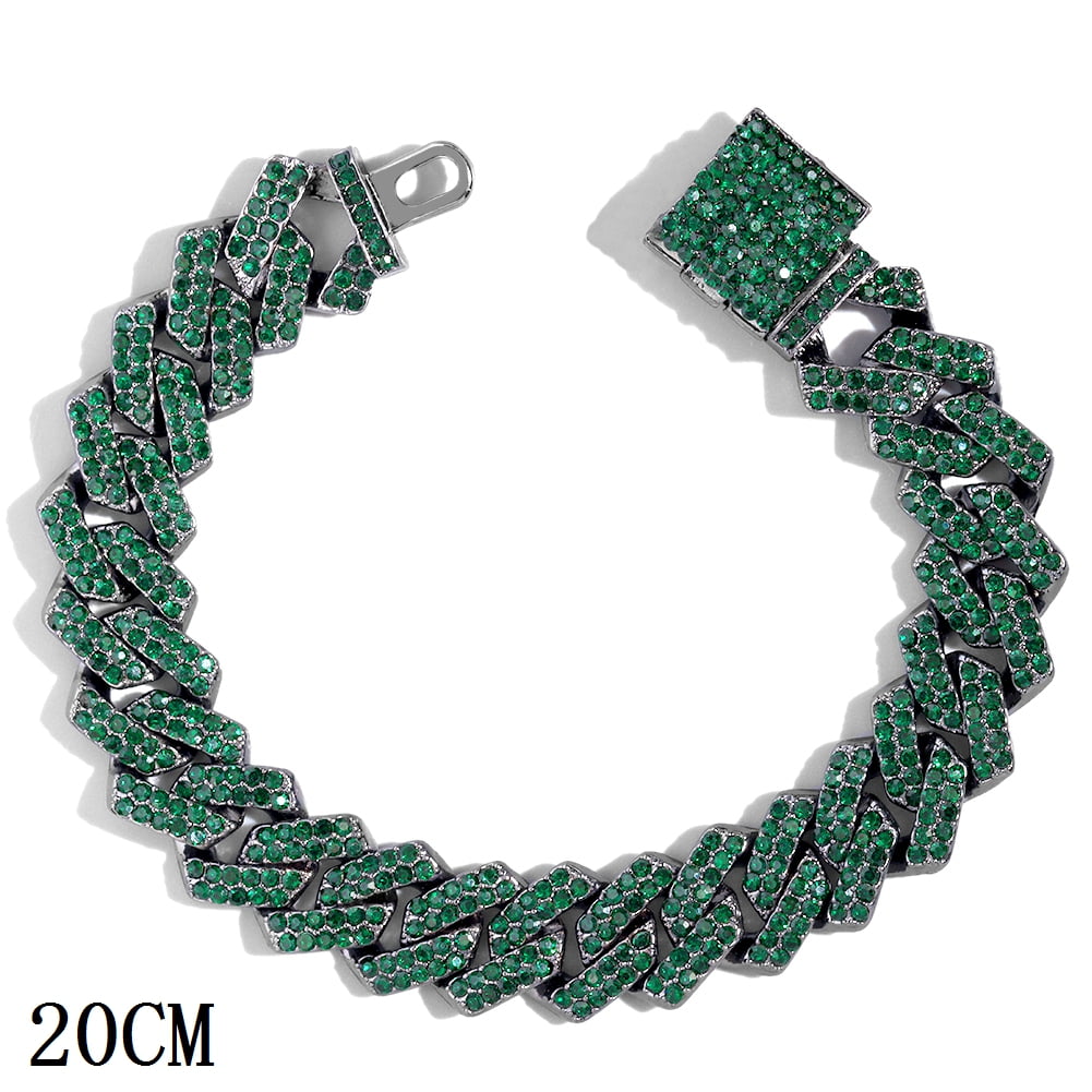 アクセサリー 5mm Iced Out Prong Chain Bracelet 5mm Iced Out Prong Chain Bracelet | Glitter