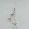 thumbnail image 1 of Fashion Pink Phone Charms Pendant Kawaii Cute Bowknot Bead Sweet Girl Keychain Y2K Peach Handmade Bag Pendant, 1 of 9