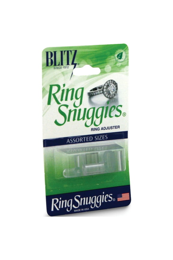 Fashion Pkg/6 Assorted Sizes Blitz Ring Snuggies (3 X 1) Made In China gm13415