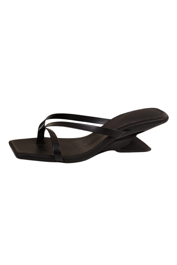 Fashion Platform Slide Sandals Comfortable Summer Casual Open Toe Flip Flops For Women