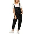 thumbnail image 1 of Fashion Plus Size Jumpsuits for Women Casual Summer Casual Pocket Romper Long Playsuit Strap Button Jumpsuit, 1 of 4