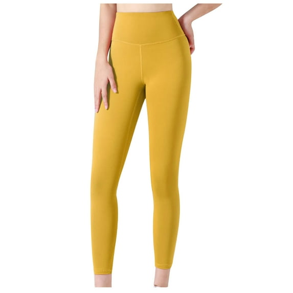 Fashion Plus Size Yoga Pants for Women Super High Waist Yoga Pants Slant Pockets Fitness Running Training Stretch Quick Dry Tight Sports Pants 50% off Clearance!
