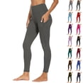 thumbnail image 1 of Fashion Plus Size Yoga Pants for Women Elastic Waist Workout Out Pocket Leggings Fitness Sports Running Yoga Athletic Pants, 1 of 9