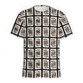 thumbnail image 1 of Fashion Poker Casino Graphic Tshirt Men 3D Printed Playing Cards T Shirt Summer Casual Street Short Sleeves Round Neck Tees, 1 of 5