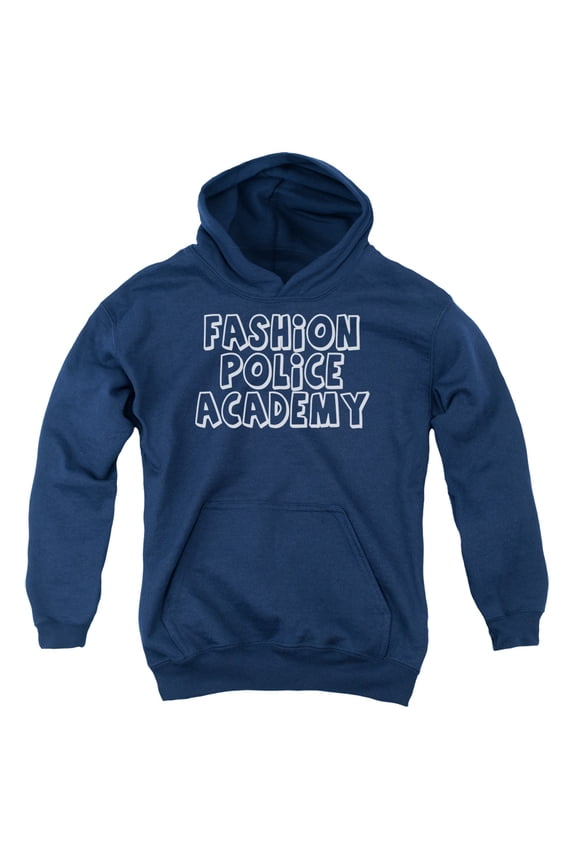 - Fashion Police - Youth Hooded Sweatshirt - Large
