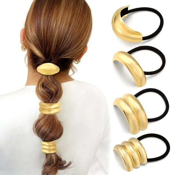 Fashion Pony Candy Color Hair Ties - Ponytail Holders - No Damage Hair Accessories for Women