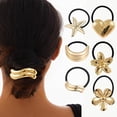 thumbnail image 1 of Fashion Pony Candy Color Hair Ties - Ponytail Holders - No Damage Hair Accessories for Women, 1 of 1