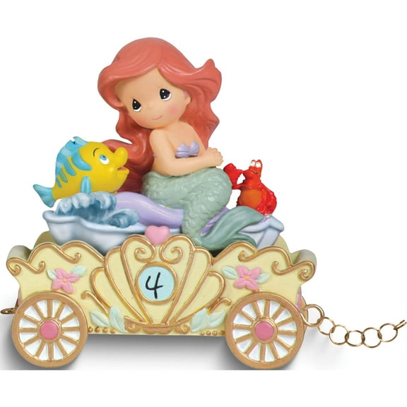 Fashion Precious Moments Disney Birthday Parade Ariel Age 4 (3.5 X 2.2) Made In China gm5786