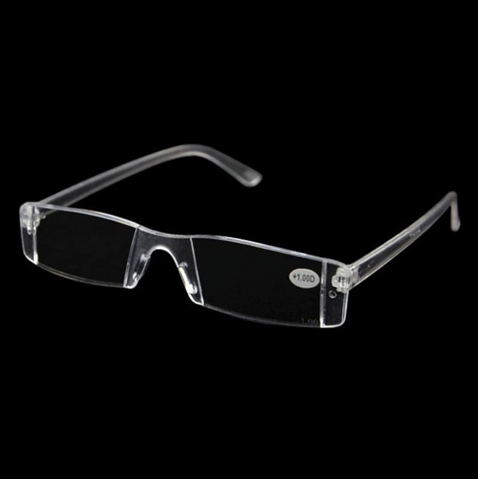 Fashion Presbyopia 1.00-4.00 Diopter Eyeglasses Clear Be Rimless Reading Q4H4