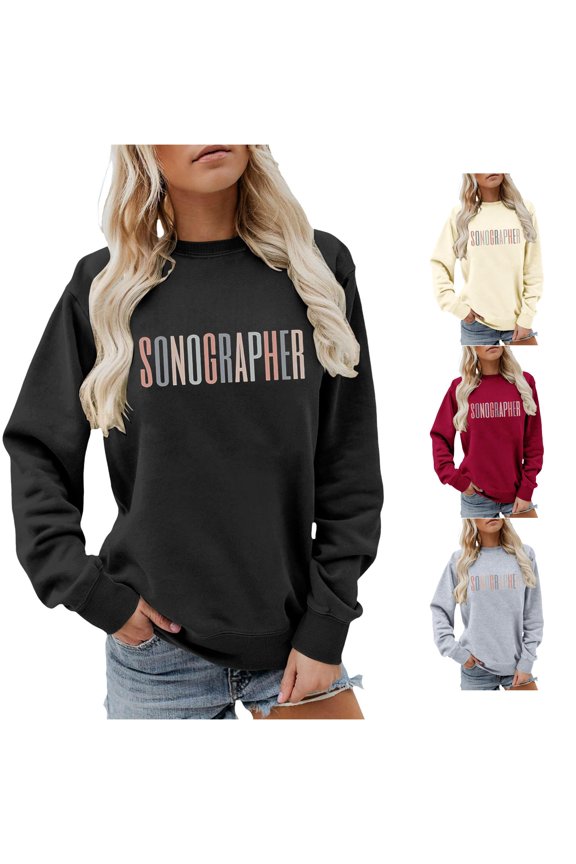 Fashion Print Casual Pullover Sweater Soft Crewneck Long Sleeve for Daily Wear and Comfort Alien Sweatshirt Hoodie XXL