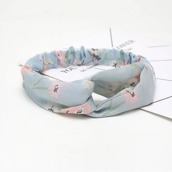 Fashion Print Knotted Women's Headbands - Vintage Hairbands for 4 Seasons