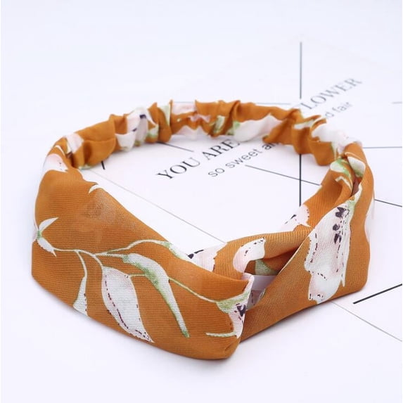 Fashion Print Knotted Women's Headbands - Vintage Hairbands for 4 Seasons