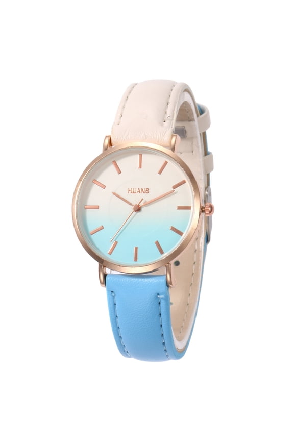 Fashion Pu Leather Strap Watch,Chic Minimalist Ladies Dress Womens Watch Quartz Watch Pu Leather Strap,Simple Business Watch