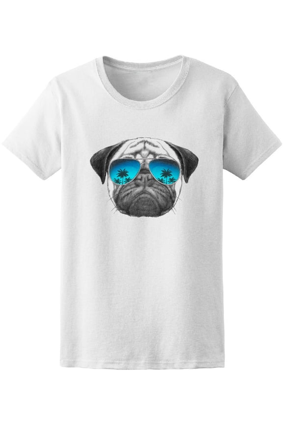 Fashion Pug T-Shirt Men -Image by Shutterstock, Male Large