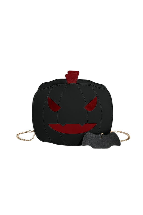 Fashion Pumpkin Shape PU Leather Shoulder Bag - Chain Crossbody Purse for Women's Daily Commute, Secure Zippered Compartments Holder, Elegant Work Café Casual Accessory
