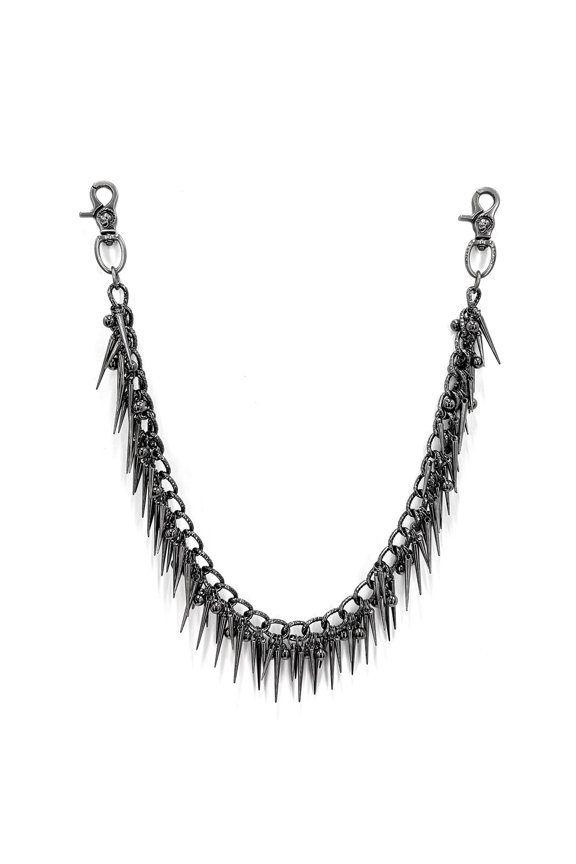 Fashion Punk Rocker Jeans Pants Spike Chain Rivet Wallet Chain Key Chain Men