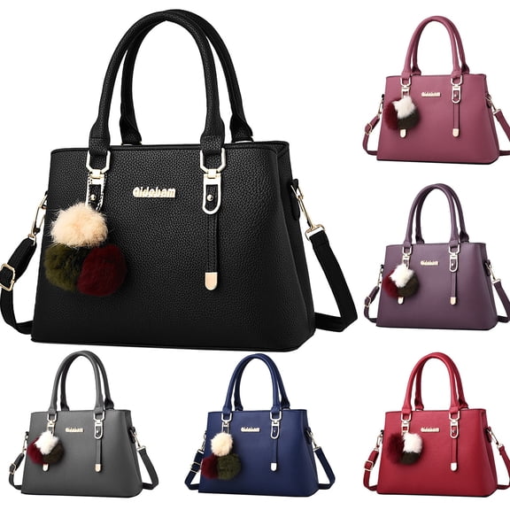 Fashion Purses and Handbags for Women Elegant Crossbody bag Ladies Top Handle Satchel Shoulder Bags Small Totes Bag Red