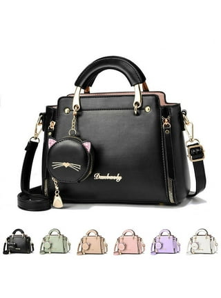 Women's Trendy Mini Designer Crossbody Bags, Top Handle Clutch Handbag, Shoulder  Purse，black,black，G140973 