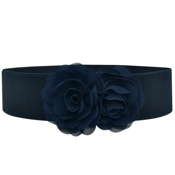 Fashion Red Elastic Waistband Female Waist Belt Lady Bow Waistbands Solid Black White Yellow Wide Belt Faux Leather Corset Belt