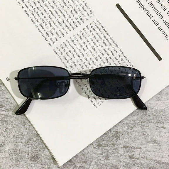 Fashion Retro Small Square Frame Sunglasses For Women Men Rectangle Sun Glasses Summer UV Protection Shades Vintage Eyewear