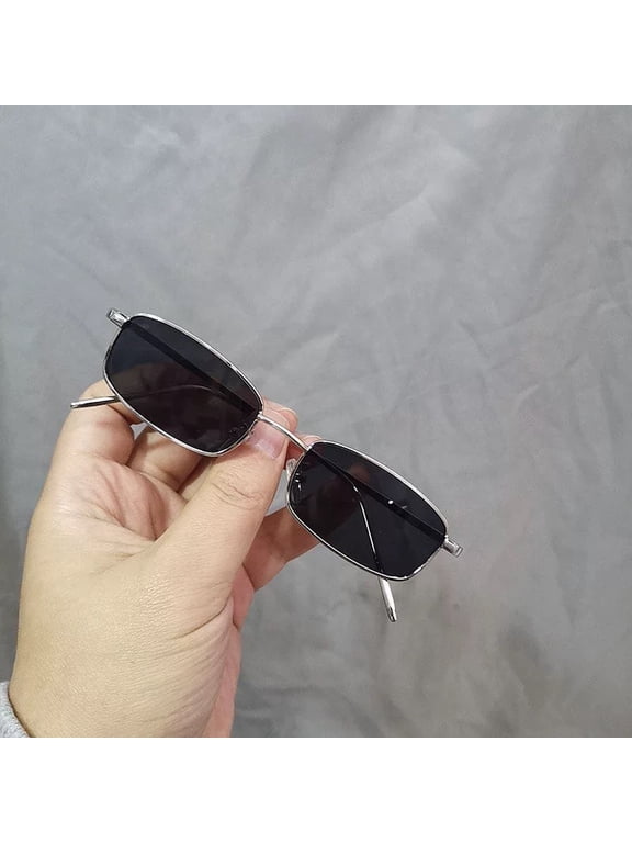 Fashion Retro Small Square Frame Sunglasses For Women Men Rectangle Sun Glasses Summer UV Protection Shades Vintage Eyewear