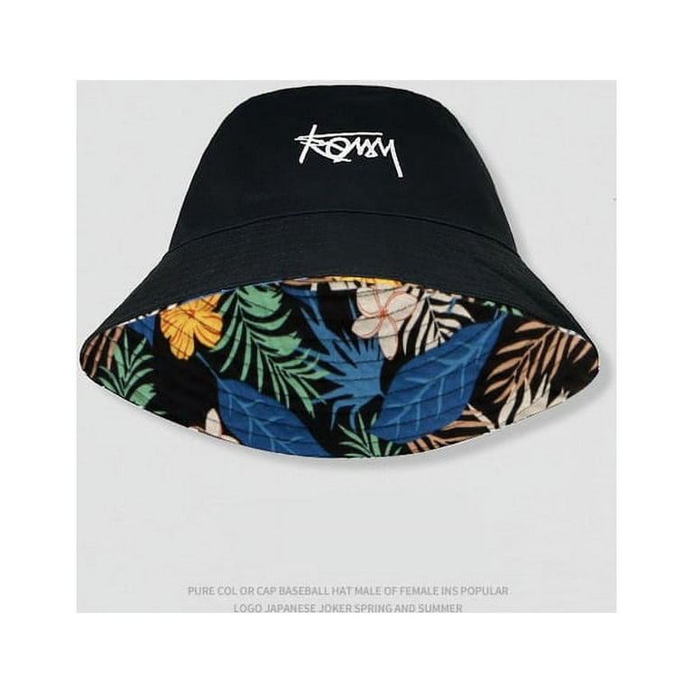 Fashion Reversible Hawaii Autumn Summer Hats Big Head Size Fisherman Hat  Hiphop Bucket Men Caps Men Casual Street Panama Hat