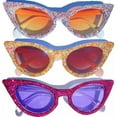 thumbnail image 1 of Fashion Rhinestone Sunglasses Women Pink Crystal Sparkling Diamond Cat Eye Sun Glasses Trendy Retro Party Sunglasses, 1 of 9