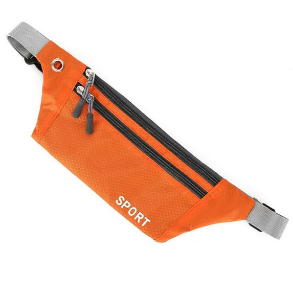 Fashion Running Bags Travel Sport Bags Waist Bum Bag Fanny Pack Chest Packs ORANGE