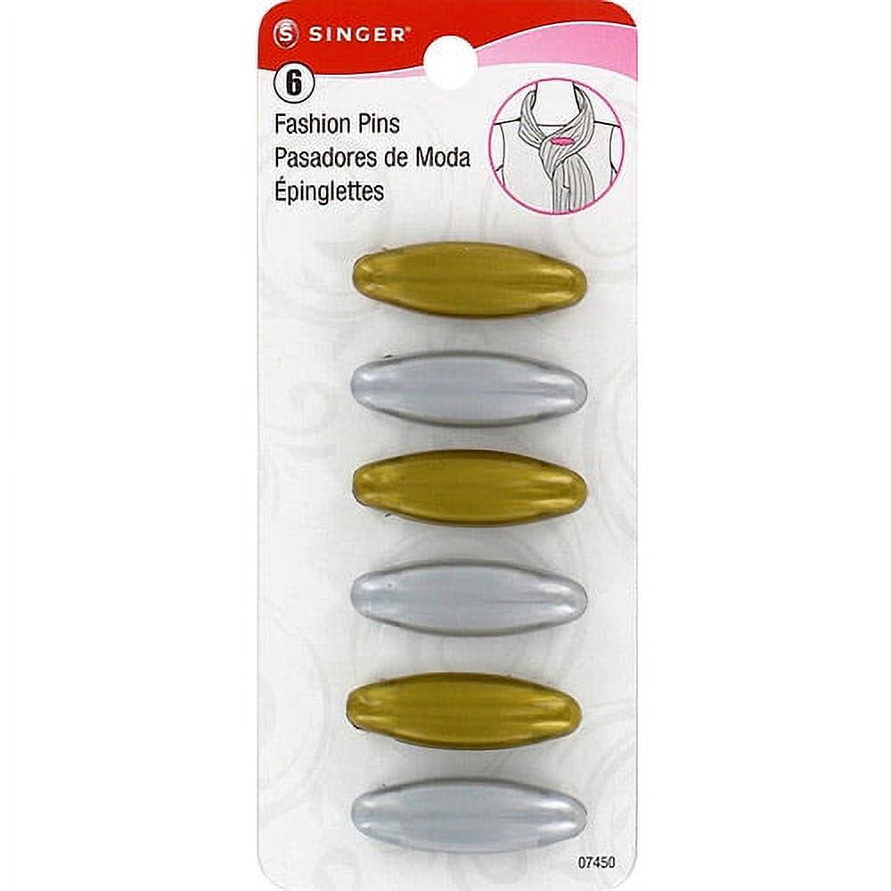 Fashion Safety Pins6/pkg