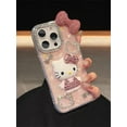 thumbnail image 1 of Fashion Sanrio Hello Kitty Phone Case for IPhone 12 13 14 15 16 Pro Max Plus Cute Cover, 1 of 11