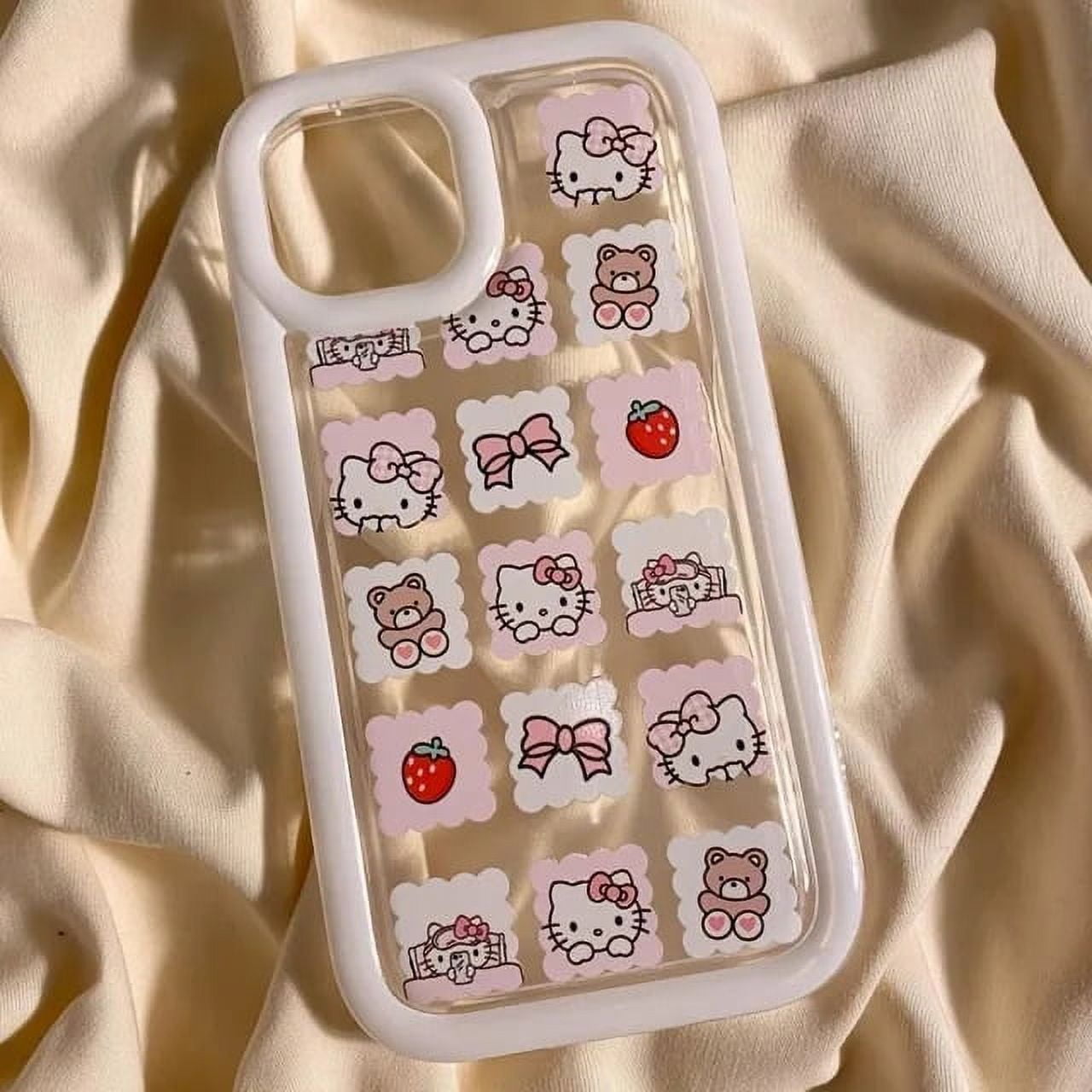 Fashion Sanrio Hello Kitty Phone Cases For iPhone 15 14 11 13 12 Pro ...
