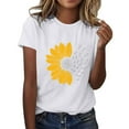 thumbnail image 1 of Fashion Saving LiMoi Short Sleeve Shirts Women T Shirts for Women Printed T Shirts Plus Size T Shirts Graphic My Orders Gifts for Women, 1 of 5