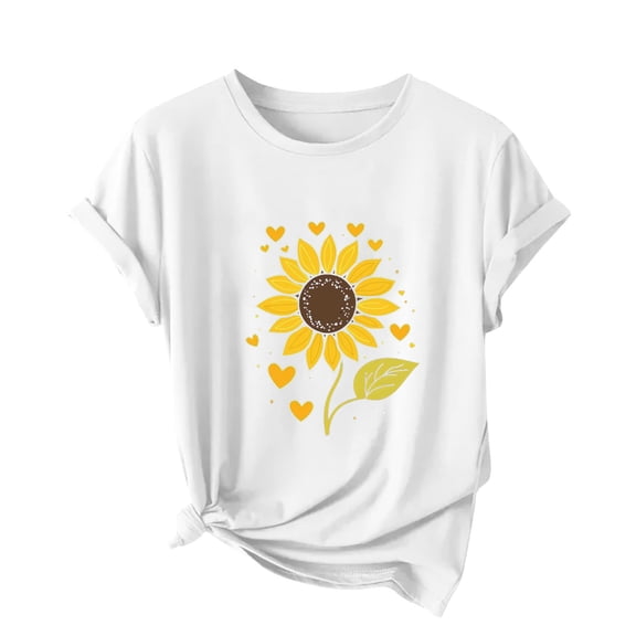 LiMoi Short Sleeve Womens Shirts Casual Womens T Shirts Casual Tshirts Shirts Graphic T-Shirts Plus Size Tops Summer My Order