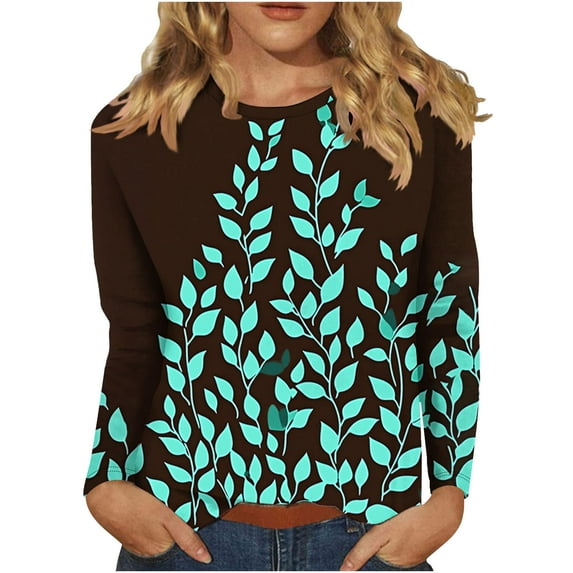 LiMoi Women's Plus Size Spring Tops Women's Shirt Womens Tops 3/4 Sleeve Tunic Women's Blouses