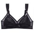 thumbnail image 1 of Fashion Savings!Sheghy Everyday Bras for Women Breathable Bras,Black-18 L, 1 of 2