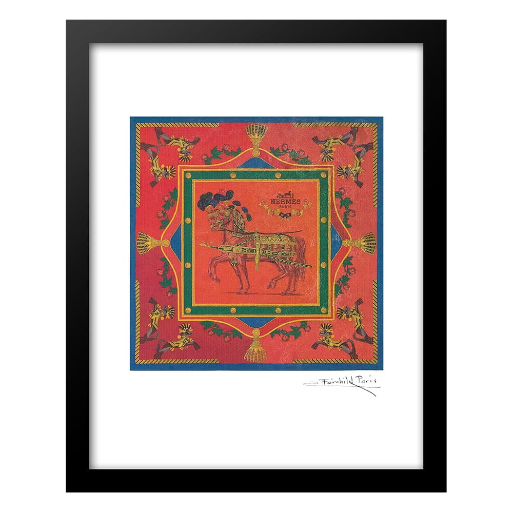 Fashion Scarf Design - Framed Print