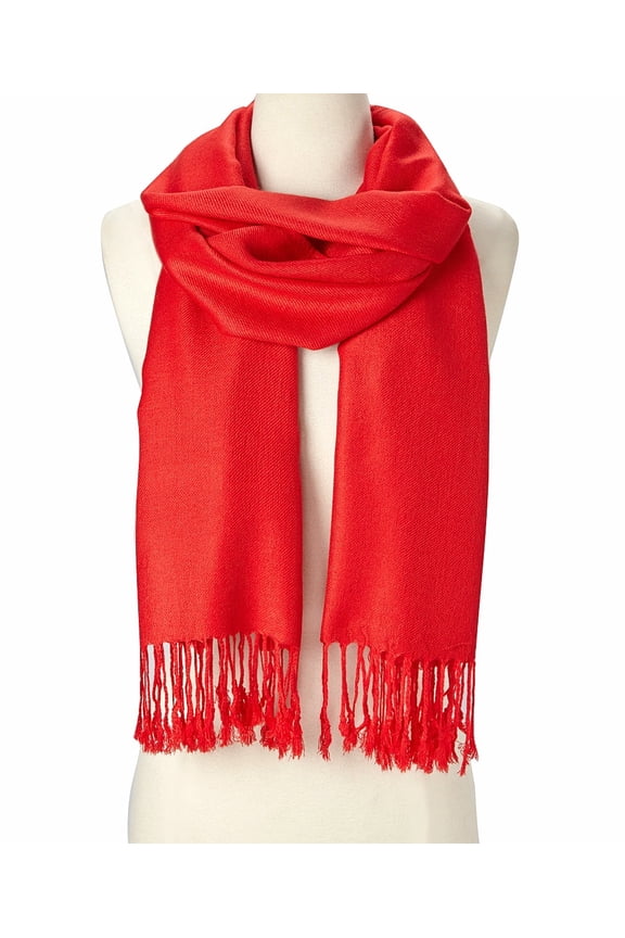 Fashion Scarfs for Womens Lightweight Long Scarves Wraps Lady Solid Pashmina Solid colors Wraps Shawl Soft Warm Scarves For Women Online