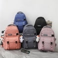 thumbnail image 1 of Fashion School Bags Female Harajuku High School College Student School Backpack Women Waterproof Nylon Schoolbag Ladies, 1 of 5