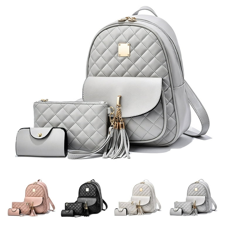 Backpack purse and wallet set 2025