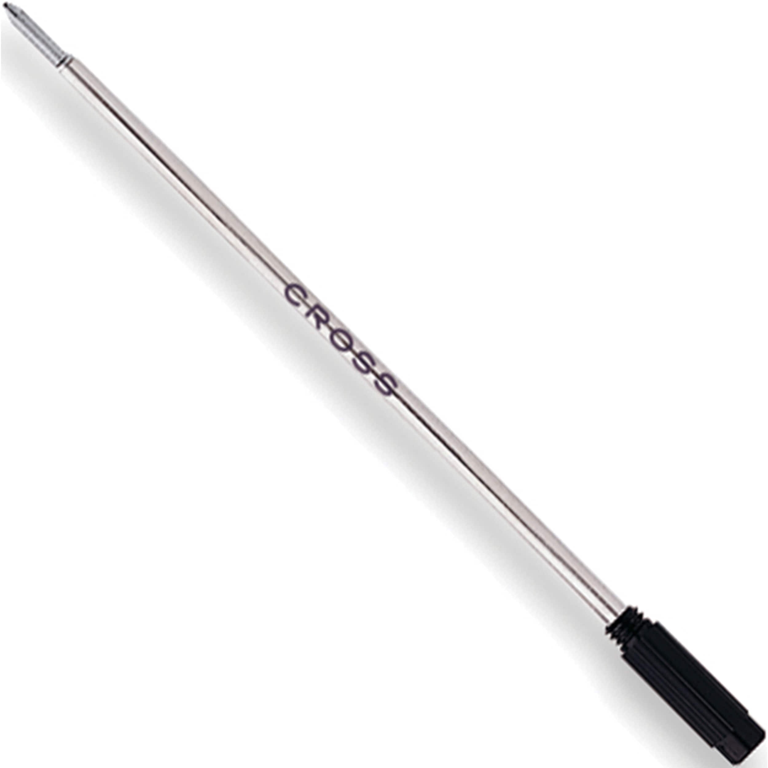 Fashion Set Of 2 Medium Black Ball-Point Pen Refills (6.5 X 2.25) Made In China gl7896