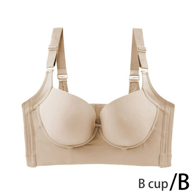 Fashion Sexy Deep Cup Bra With Shapewear Incorporated Womens Bralette X2S8  