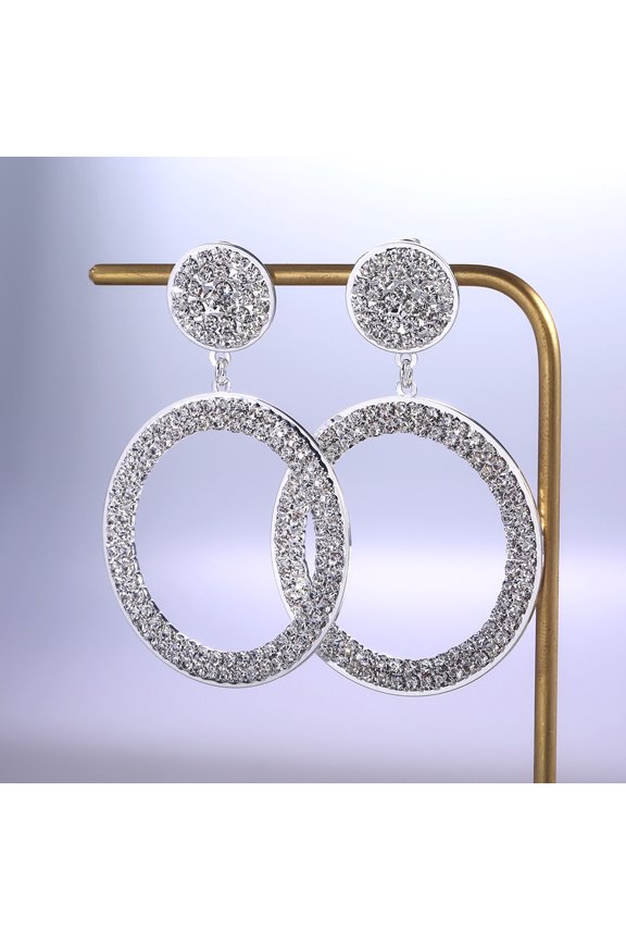 Fashion Sexy Goddess Big Circle Wild Big Earrings