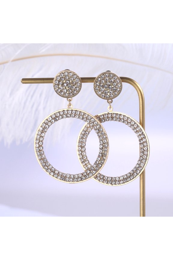 Fashion Sexy Goddess Big Circle Wild Big Earrings